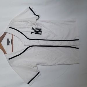 Jersey-Knit Baseball Jersey